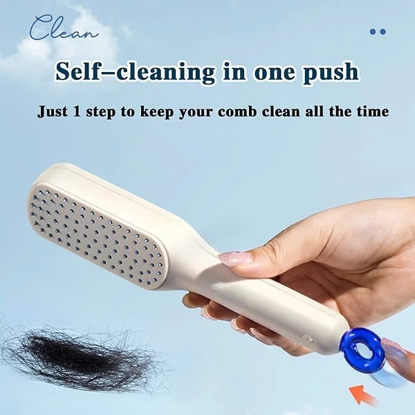 One-pull Clean Massage Comb