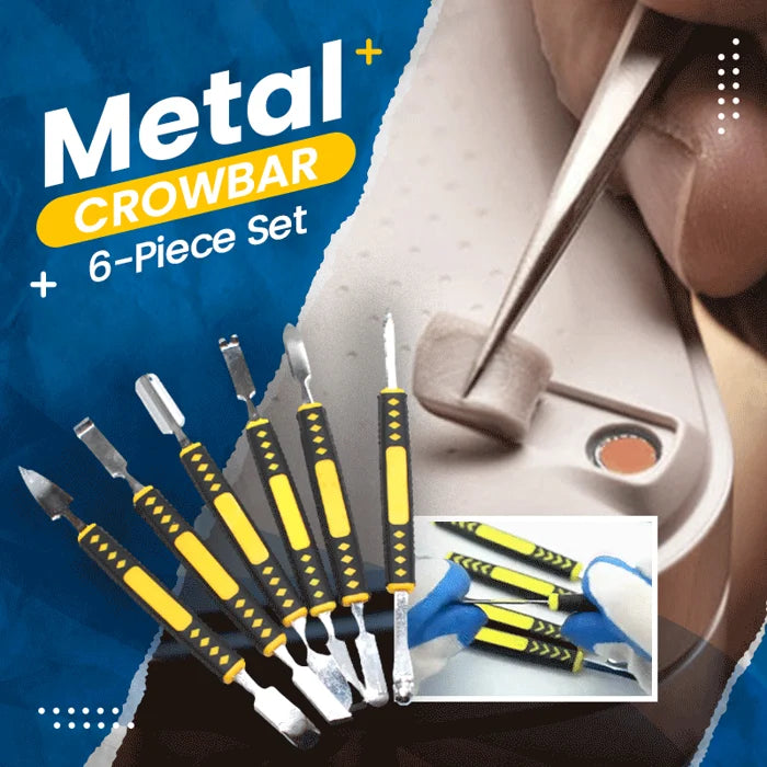 Metal Crowbar 6-Piece Set