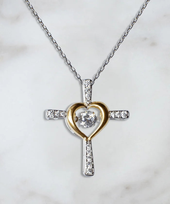 Cross Dancing Necklace