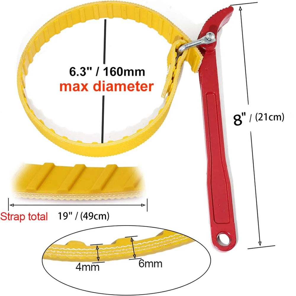 Multi-Purpose Strap Wrench