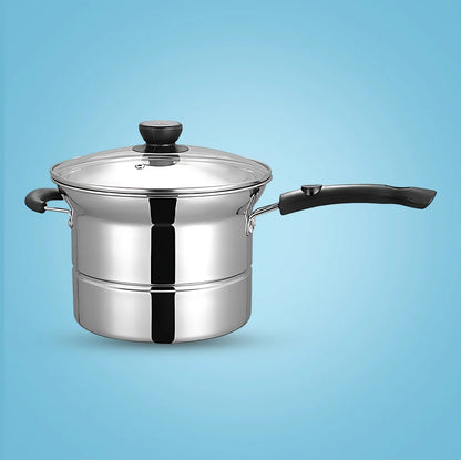 Multipurpose Stainless Steel Saucepan