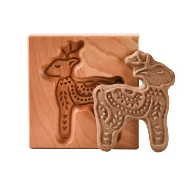 WOOD PATTERNED COOKIE CUTTER