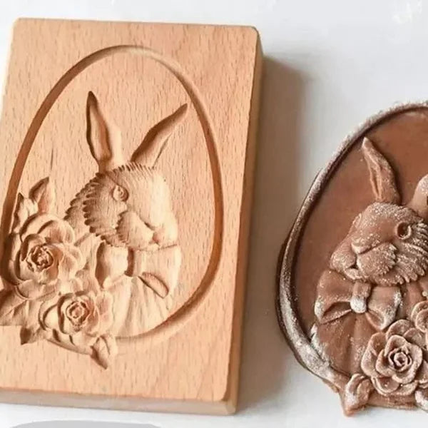 WOOD PATTERNED COOKIE CUTTER